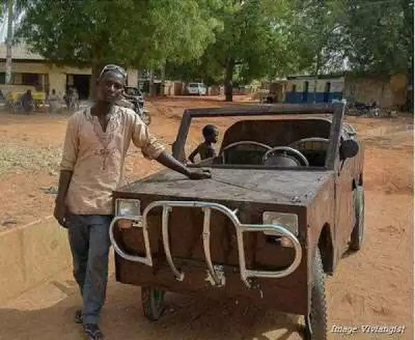 Photos: Meet 21-Year-Old Nigerian Car Maker